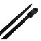 Steel Grip Cable Tie, 8 in L, 1.96 in Max Bundle Dia., Black, Polypropylene, 50 lb Strength MT-S-200-8-UV15 - alternate 1